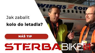 Jakým způsobem správně zabalit kolo při přepravě letadlem?