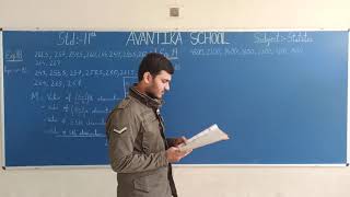 11th Statistics | GSEB | Chapter 3 | Part 9 | Example 17,18,19 |