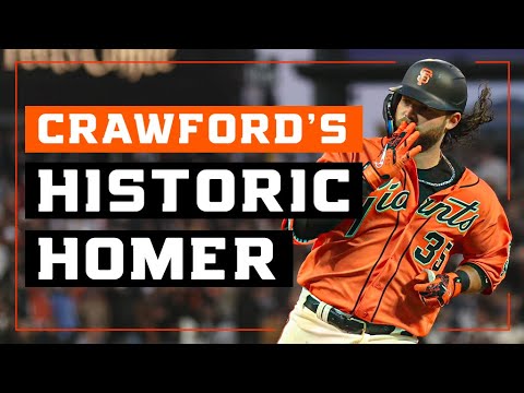 Brandon Crawford's Milestone Home Run  6th-Place for RBI in San Francisco  Giants History 