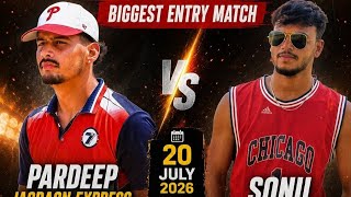 SONU PERFUME VS PARDEEP JAGRAON 😱 BIG ENTRY MATCH || Ludhiana Sports Live #cricket screenshot 3