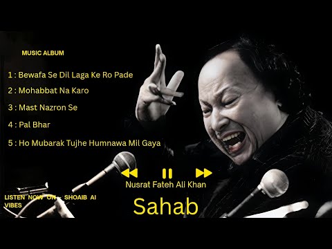 Best Sufi Qawwali Album 2026 💔 | 5 Heart Touching Qawwalis | Inspired By Nusrat Fateh Ali Khan Sahab
