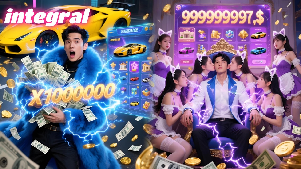 Traído pela namorada ativa cashback 10.000x — ganha 1 tri e cercado de beldades!