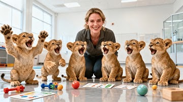 The Human Said, ‘Say Thank You ’ — The Predator Cubs Still Shout It Every Time She Smiles | Sci Fi