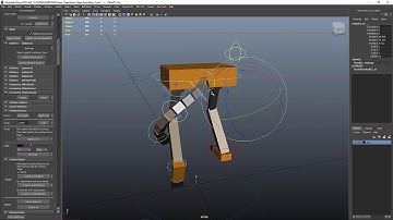 Boxy 2 Legs Maya Rig - video demo