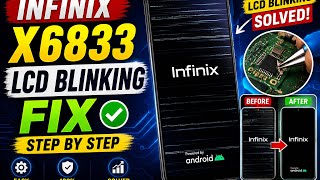 Infinix X6833 LCD Blinking Issue Fix 2026 | Display Flickering Repair | Hardware Solution: