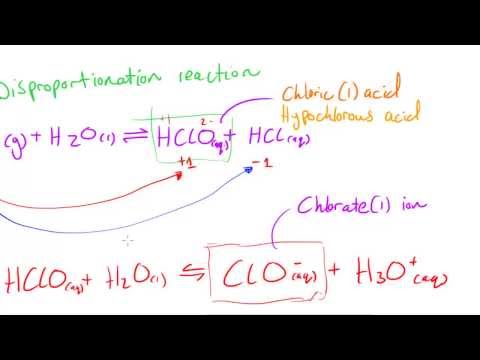 वीडियो: क्या क्लोरीन अनुपातहीन होता है?