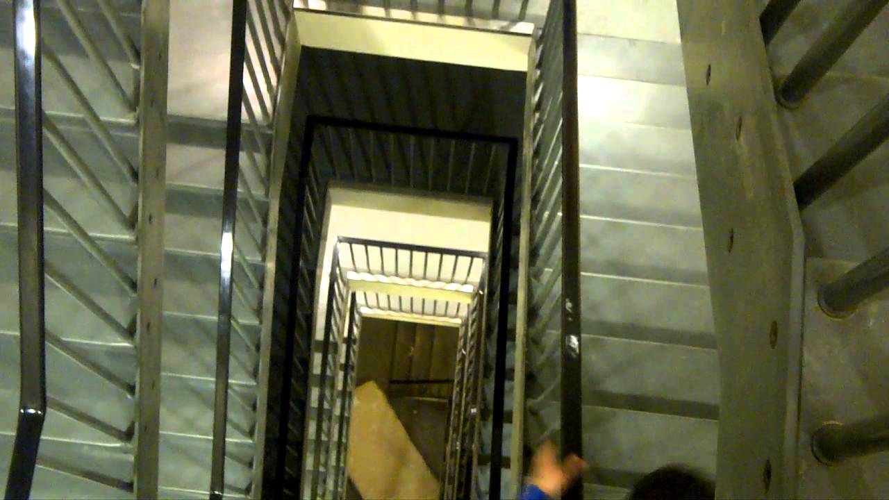 Mattress threw down spiral staircase YouTube