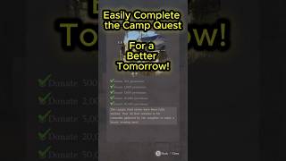 Camp Resource Donation Glitch! (STILL WORKS PATCH 1.04.00) - Crimson Desert