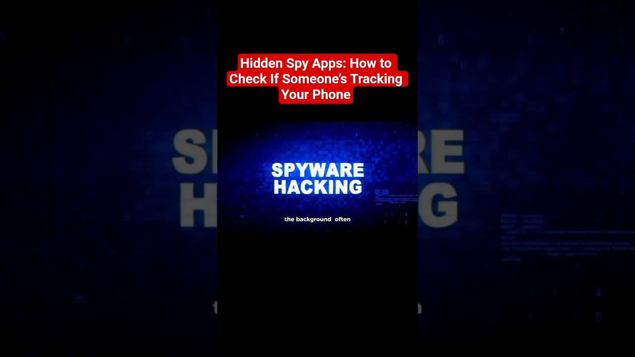 How to Detect Hidden Spyware on Your Phone (2025 Guide) #spyware #smartphonehacks