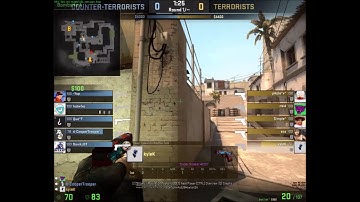 ESEA.net COTW: 500 damage glock pistol round ace