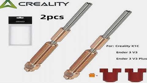 2PCS K1C Nozzle, Unicorn Quick-Swap Ender 3 V3 Nozzle,Nozzle for Creality K1C/Ender 3 V3/Ender 3 V