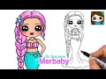 How to Draw a Mermaid Girl | LOL Surprise Merbaby