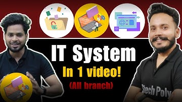 🔥 IT System Full Course 2025 | Polytechnic 2nd Sem All Branches | 11 Hours Hindi Class | SS EFFORT