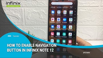 Infinix Note 12  - How to Enable Navigation Buttons