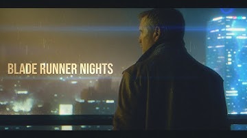 Blade Runner Nights: Deep Cyberpunk Ambient For Focus & Relaxation [SUPER CALMING]