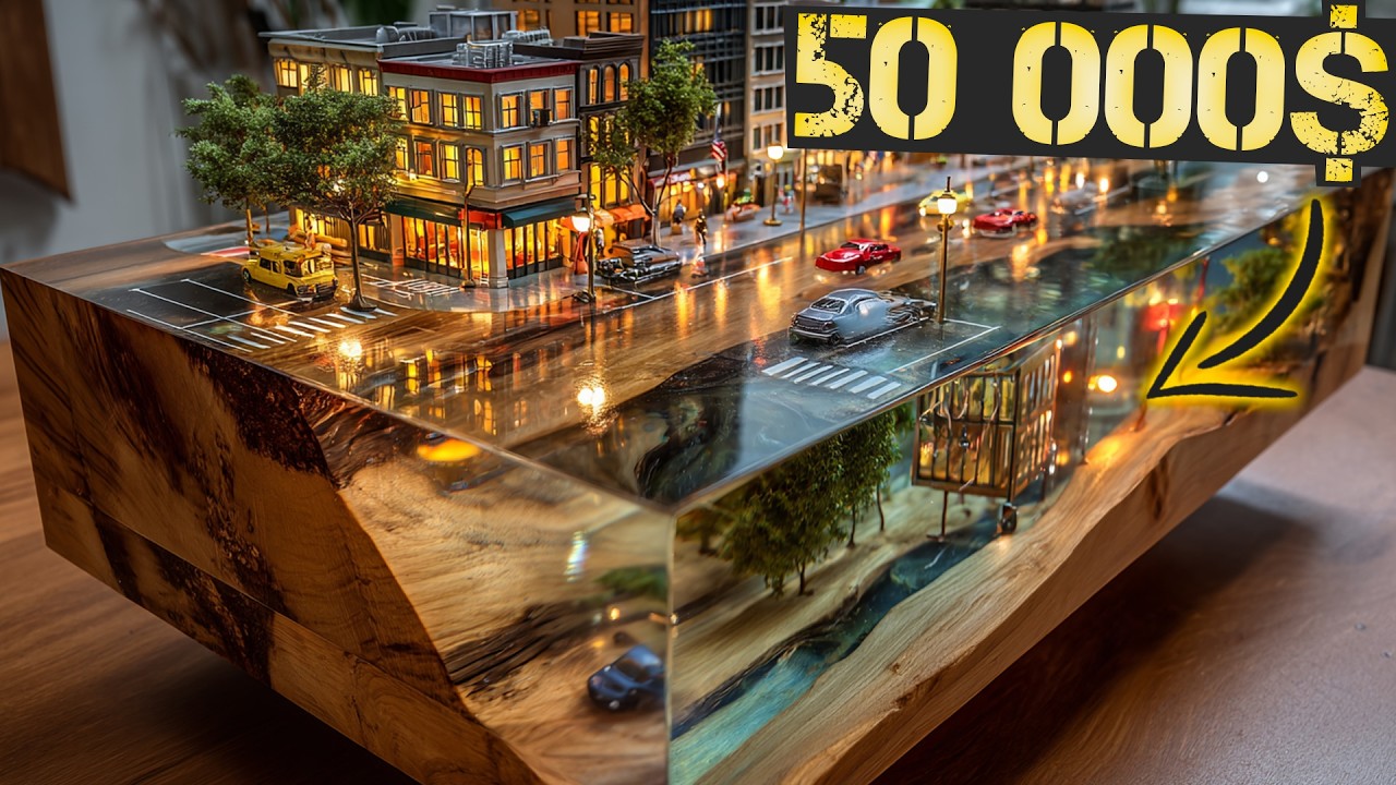 Столы из эпоксидки вышли на новый уровень. Заказ, который нас озолотил.