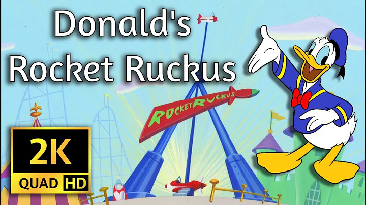 "Donald's Rocket Ruckus"  from Mickey Mouse Works (2K Quad HD Upscale)