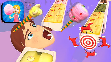 Sweet Candy Roll ​- All Levels Gameplay Android,ios (Levels 50-56)