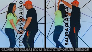 DIA #11 TUTORIAL DE SALSA | TÉCNICA UNO A UNO | SALIDA CLÁSICA | SALSA ON 1