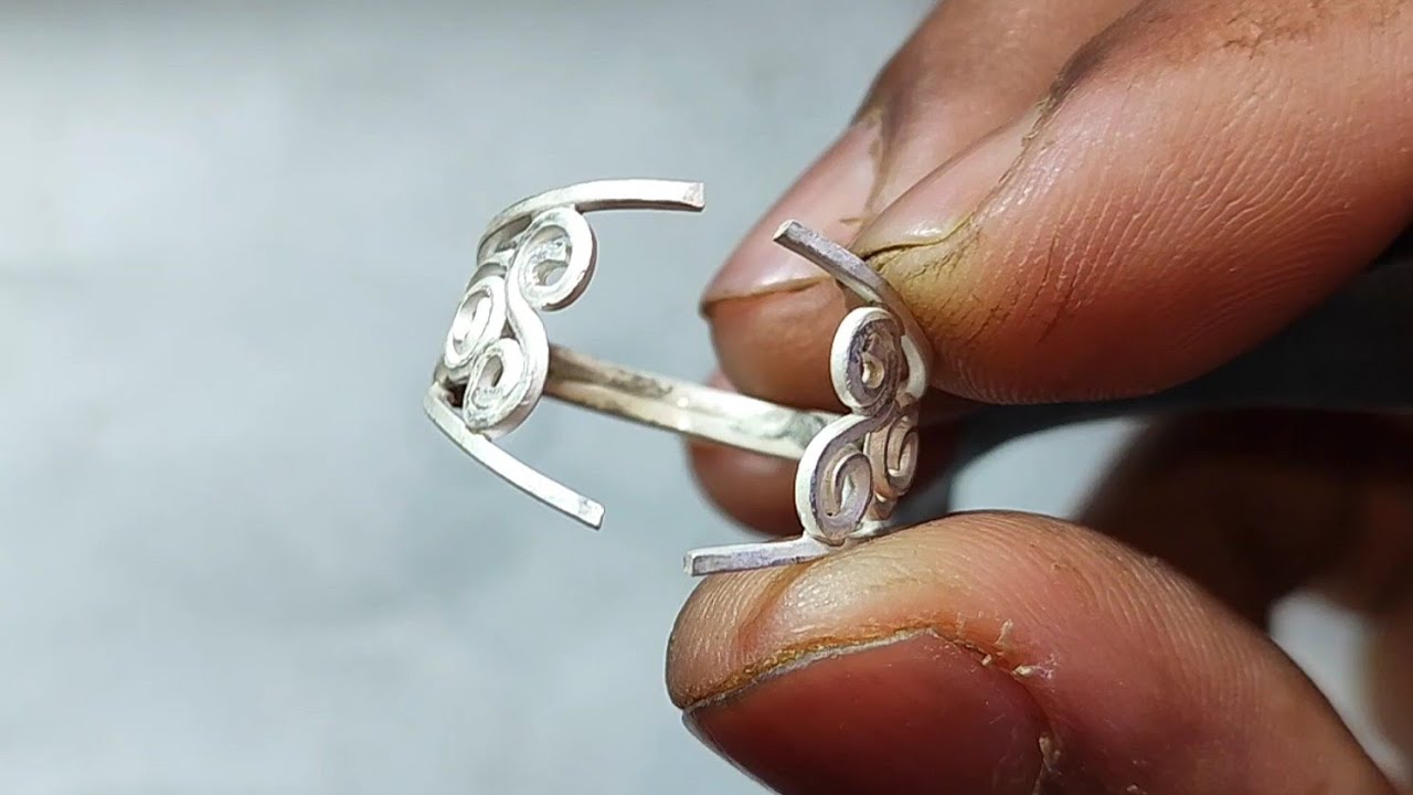 How to Make a Simple Silver Jewellery - Handmade Ring 2026