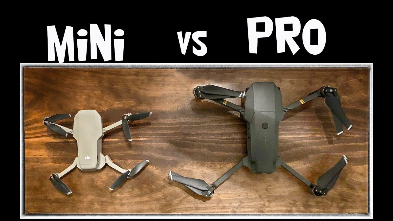 DJI Mavic Mini vs DJI Mavic Pro Review - DJI Drone Comparison in less