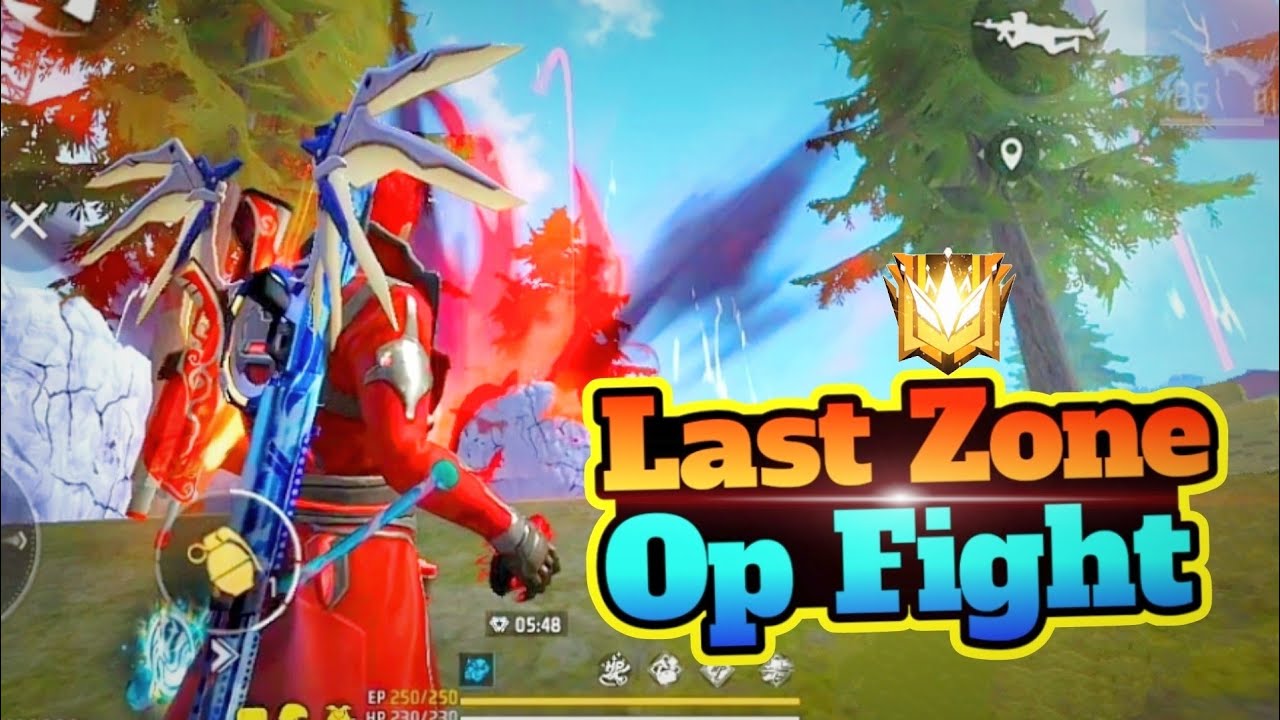 Last Zone Op Fight 😱 Free Fire Max । OP Alone King Gameplay #freefire # ...