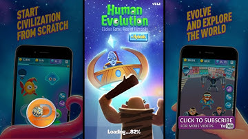 Human Evolution Clicker Game: Rise of Mankind - Gameplay (iOS & Android) Walkthrough Part 1