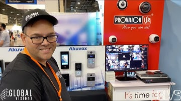 Provision ISR Security Camera Demo at ISC West 2021