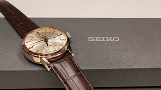 unboxing the Seiko Presage Side Car SARY132 Cocktail Time - YouTube