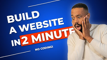 How to Build a Free Website in 2 Minutes (No Coding Required!)