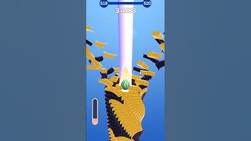 Crazy Stackball 3D game Max levels 519-520 #viral #stackball #shorts