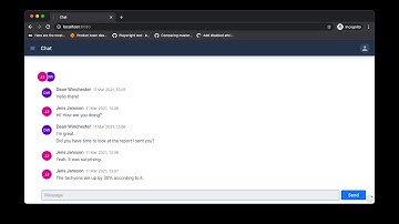 Building a chat with Vaadin 20 and Collaboration Engine from scratch