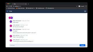 Building a chat with Vaadin 20 and Collaboration Engine from scratch