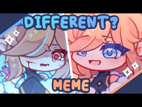 Different? | Animation Meme | Feat. XPPen Deco LW ☆