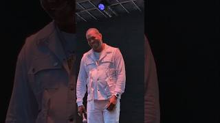 Heckler's sexy request makes Busta Rhymes laugh on stage 😂 🎤 Hudson Yards 05/27/2026 #NYC #Shorts