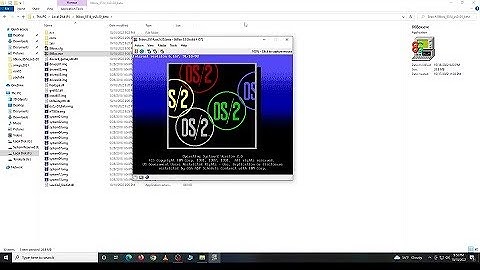 8514/A Fun: OS/2 V2.0LA Installation (86Box)
