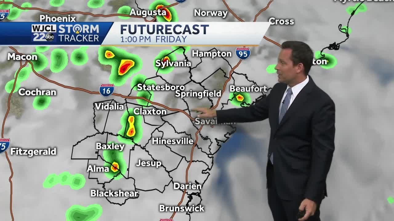 A look ahead to rain timing for Friday and the weekend - YouTube