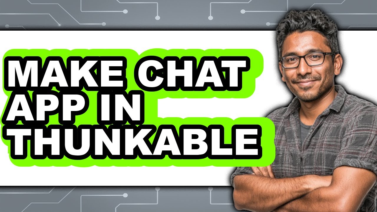 How to Make a Chat App in Thunkable 2025 (Only Way) - YouTube