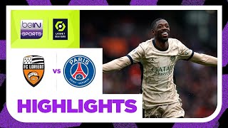 Lorient 1-4 PSG | Ligue 1 23/24 Match Highlights