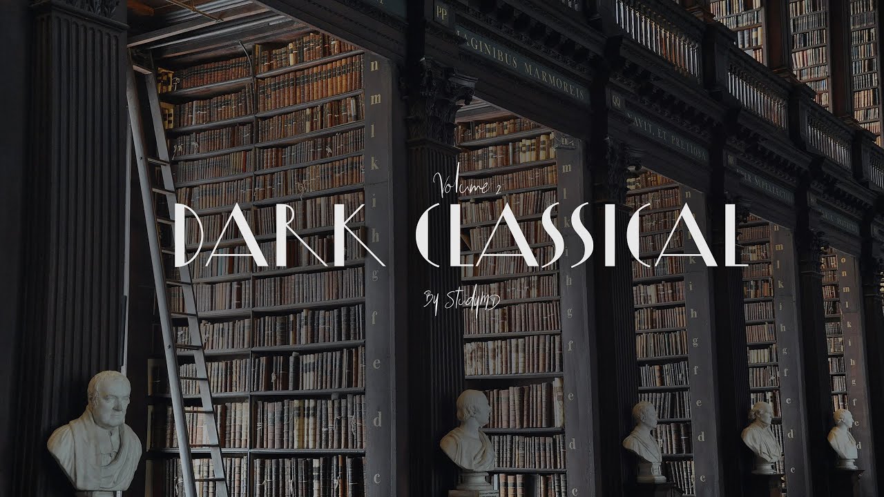 ⁣You're Reading in an 18th Century Library and It's Raining Outside | Dark Classical Academ