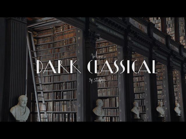 You're Reading in an 18th Century Library and It's Raining Outside | Dark Classical Academia class=