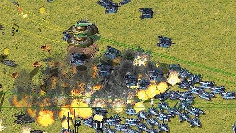 When Floating Disk has tornado skills！ -Red Alert2