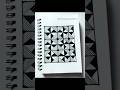 Draw with me/ zentangle Pattern #shorts #zentangle #art #satisfying