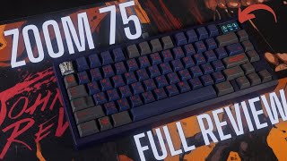 The best Zoom Keyboard so far? Zoom75 by Meletrix: Full Review and Sountest! Was it a Gimmick?