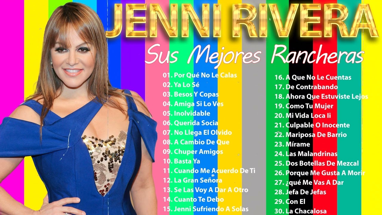 Jenni rivera,exitos sus mejores rancheras,mexicanas de jenni rivera rancher...