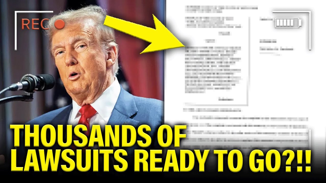 Dems PREPARE Lawsuits against Trump FOR DAY 1 FILING