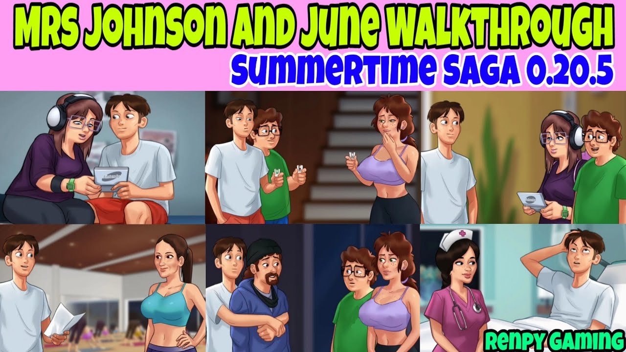 Summertime Saga Mrs Johnson Guide