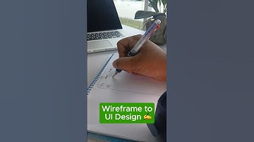 How to Create Wireframe to UI Design in Figma #shortvideo