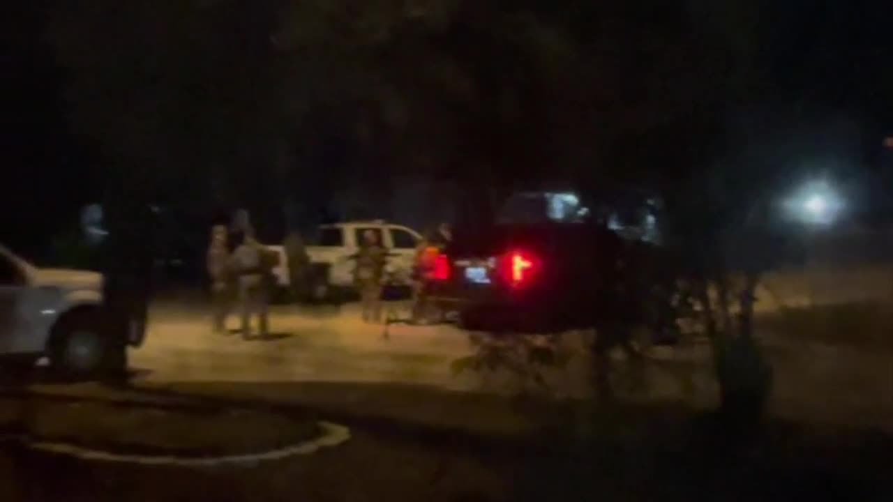 Police search for suspect accused of shooting at officers - YouTube