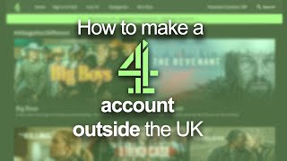 यूके (UK) के बाहर Channel 4 अकाउंट कैसे बनाएं screenshot 3